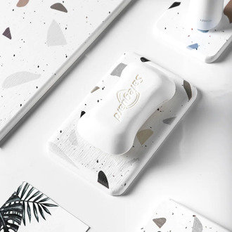 Diatomite Foot Pad Fast Water Sucking Foot Pad Diatomaceous Earth Absorbent Coasters Soap Pad Absorbent Tea Cup