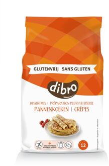 Dibro Dessertmix Glutenvrij - Pannenkoekenmeel - 400 gram