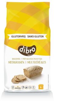 Dibro Meergranen Broodmix Glutenvrij - Broodmeel - 2 kg