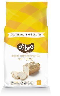 Dibro Wit Broodmix Glutenvrij - Broodmeel - 2 kg