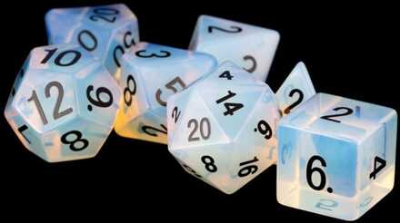 Dice Set Opalite (7)