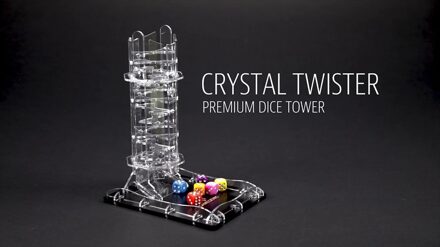 Dice Tower Crystal Twister