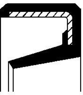 Dichtring, fuseelager 01030541B