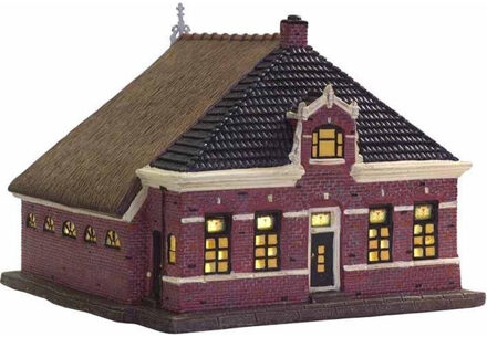 Dickensville Kerstdorp Friesland Stelpboederij 22 cm - Kerstdorpen Multikleur