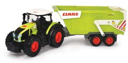 Dickie Claas Landbouwtractor & Aanhangwagen Kleurrijk