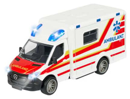 Dickie Speelgoed Mercedes-Benz S print er Ambulance Kleurrijk