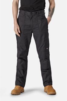 Dickies Action Flex Polyester Zwarte Buitenbroek voor Mannen - 40 (Taille)