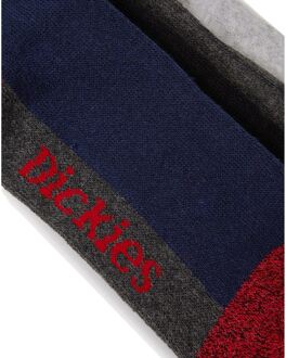 Dickies Comfort Crew Katoenen Unisex Volwassenen Multikleur Sok - Kuit Veelkleurig