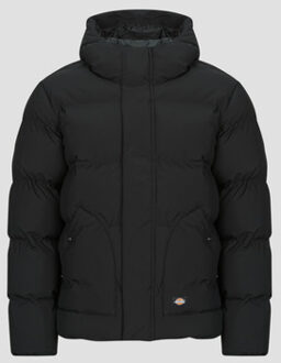 Dickies Donsjas Dickies EAGLEVILLE HOODED PUFFER" Zwart - XXL, S, L, XL, XS