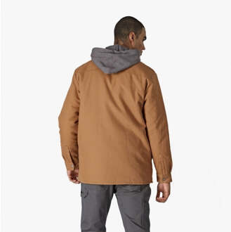Dickies DUCK Heren Hoodie Jas Bruin - maat