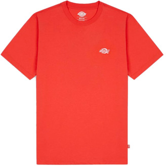 Dickies Essentiële T-shirts voor heren Dickies , Red , Heren - Xl,M,Xs