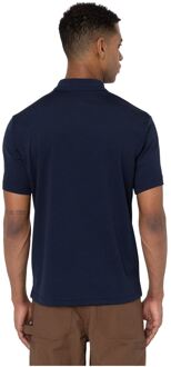 Dickies Everyday Polyester Blauw Poloshirt voor Heren Navy - XL