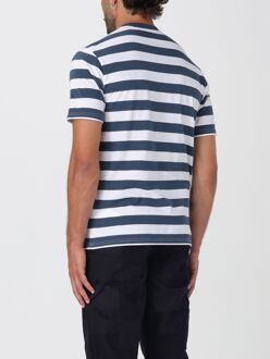 Dickies Gestreepte Korte Mouw T-shirt Donkerblauw