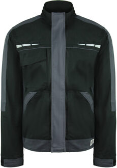Dickies Grafter Duo Tone heren zwart/grijs werkjas - maat
