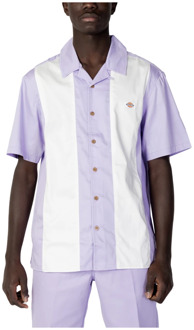 Dickies Heren korte mouwen overhemd - Westover SS Dk0A4Y7M Dickies , Purple , Heren - XS