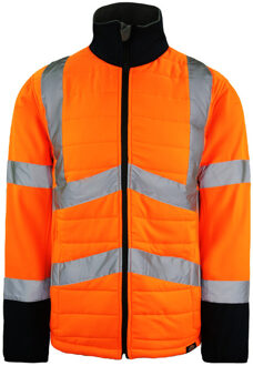 Dickies Hi-Vis Loudon heren oranje reflecterende jas