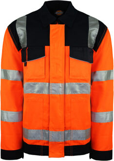 Dickies Hoge Zichtbaarheid Heren Oranje Everyday Jas - 4XL