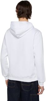 Dickies Icon Logo Polyester Unisex Volwassenen Witte Hoodie - maat L