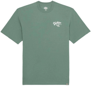 Dickies Korte Mouw T-shirt Dickies , Green , Heren - XL