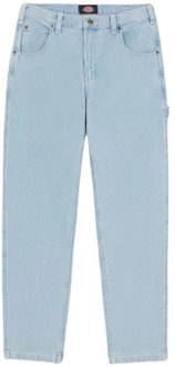 Dickies Lichtgewen katoenen jersey heren jeans Dickies , Blue , Heren - W28,W31,W32,W33,W29,W30