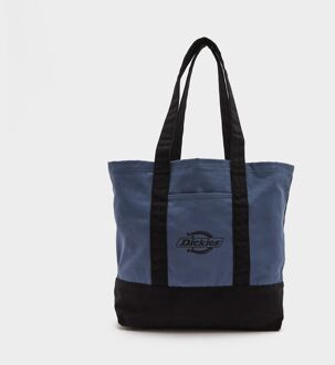 Dickies Logo Canvas Tote Bag, blauw - One Size