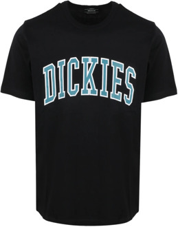 Dickies Maxi Logo Jersey T-shirt Dickies , Black , Heren - Xl,L,M,S