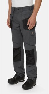 Dickies Multi Pocket Utility Polyester Grijze Werkbroek voor Mannen Houtskool - 30 (Taille)