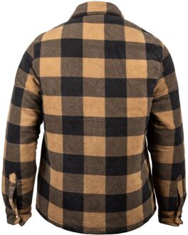 Dickies Portland Polyester Heren Khaki Casual Shirt Kaki