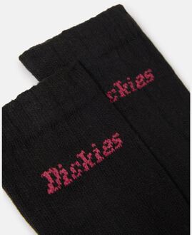 Dickies Sterke Polyester Zwarte Werk Sokken Voor Mannen - One Size