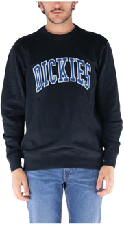 Dickies Stijlvolle Crew Neck Sweatshirt Dickies , Blue , Heren - M