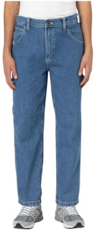 Dickies Straight Jeans Dickies , Blue , Heren - W34 L32,W36 L32