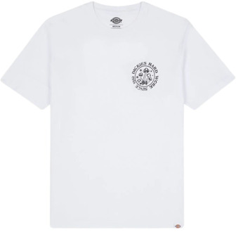 Dickies T-Shirt en Polo Dickies , White , Heren - Xl,L,S,Xs