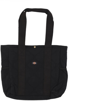 Dickies Thorsby Tote Bag Zwart Streetwear Dickies , Black , Heren - ONE Size