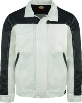 Dickies Tweekleurig Heren Wit/Grijs Everyday Jacket - maat XL