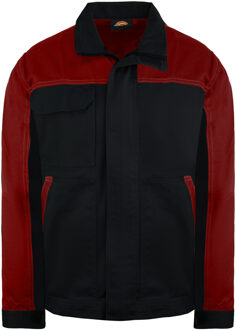 Dickies Tweekleurig Heren Zwart/Rood Everyday Jacket - 4XL