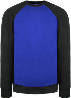 Dickies Tweekleurige Heren Sweater Royal/Zwart - 3XL