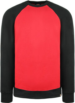 Dickies Tweekleurige Heren Trui Rood/Zwart - maat 3XL