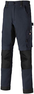 Dickies Universele Flex Kniestuk Heren Navy/Zwarte Broek - 48W/32L