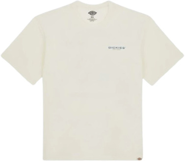 Dickies Wakefield Wit T-Shirt Dickies , White , Heren - XL