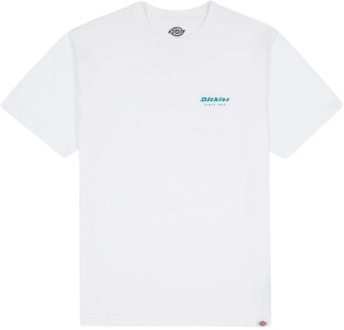 Dickies Witte T-shirts en Polos Dickies , White , Heren - XL