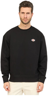 Dickies Zwarte Crewneck Sweater Dickies , Black , Heren - Xl,L,M,S