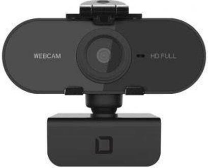 Dicota Webcam PRO Plus Full HD Webcam Zwart