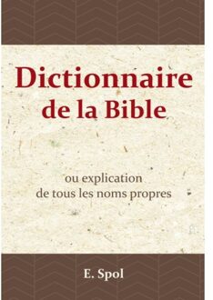 Dictionnaire De La Bible - (ISBN:9789057194177)