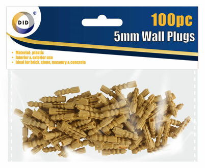 Did 100x Pluggen/muurpluggen 5 mm