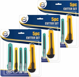 Did 15x stuks gekleurde breekmesjes