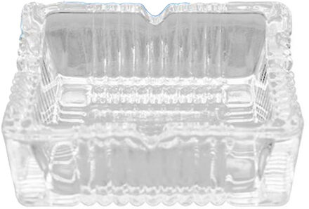 Did Asbak - vierkant - glas - 10 x 4 cm - binnen/buiten - asbakken