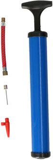 Did Ballenpomp - blauw - met naald - kunststof - voor voetbal/basketbal/skippybal - bal pomp