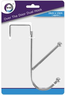 Did Deurhanger dubbele kapstokhaak RVS 16 x 13 cm