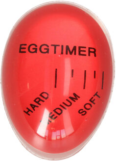 Did Eierwekker - ei timer - wekker - eiertimer - egg timer Rood