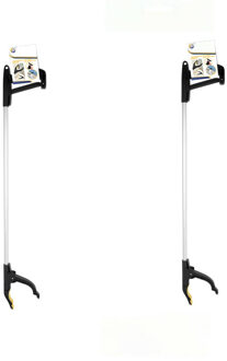 Did Grijpers/afvalgrijpers met magneet - 10 stuks - 76 cm - wit